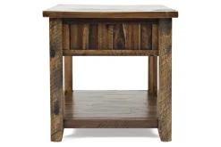 Artisans End Table In Oak