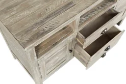 Artisans Media Console In Oak, 50 Inch