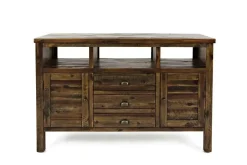 Artisans Media Console In Oak, 50 Inch