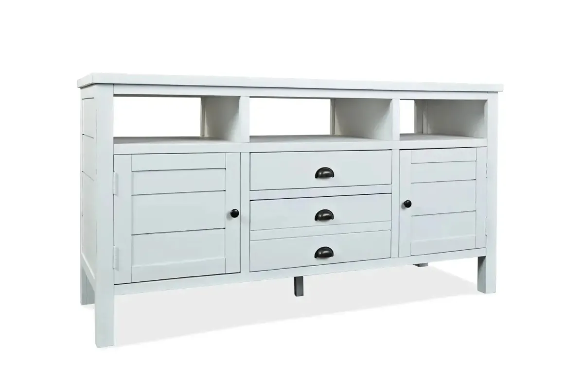 Artisans Media Console In Oak, 50 Inch