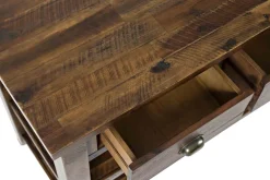 Artisans Sofa Table In Gray