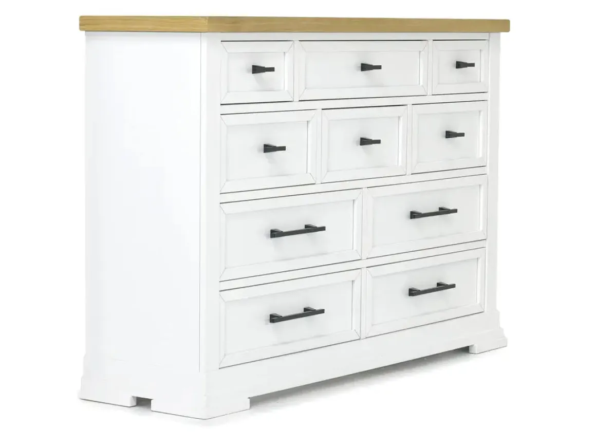 Ashbryn Dresser In White