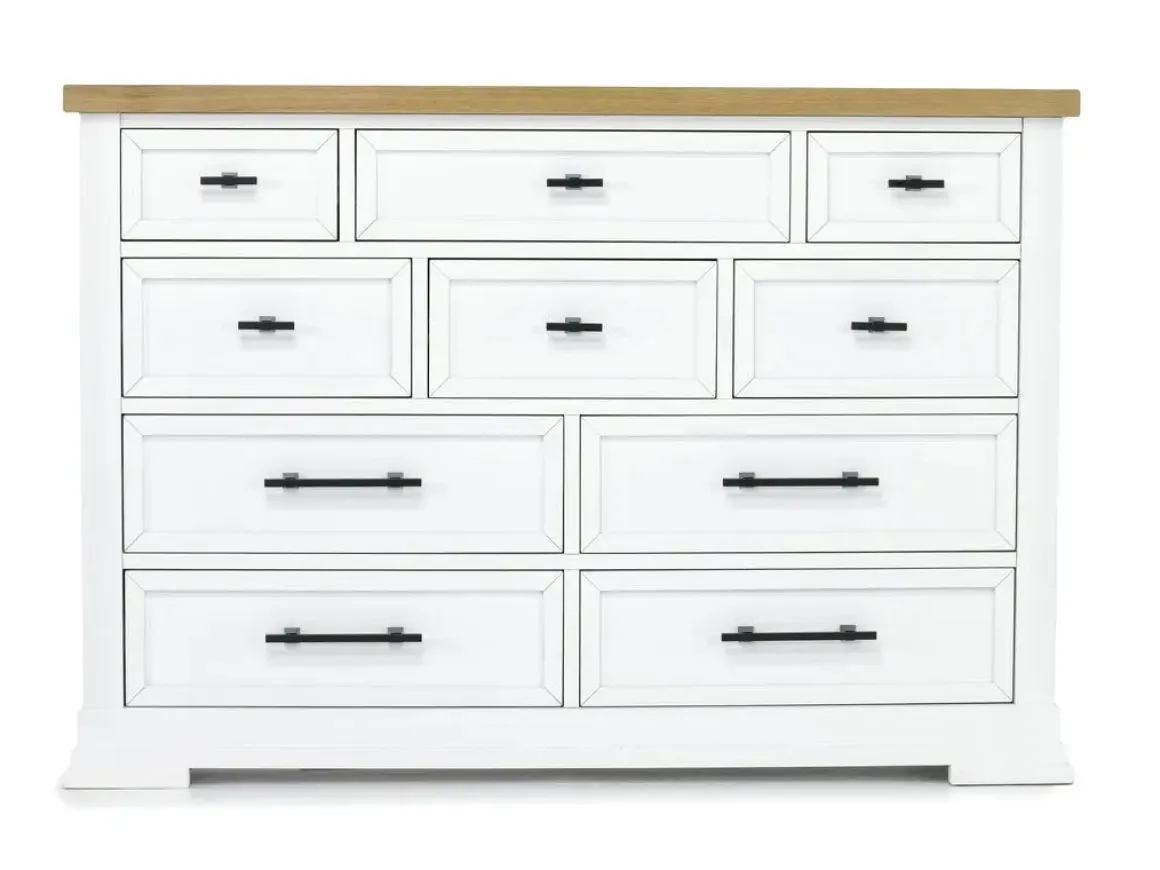 Ashbryn Dresser In White