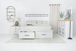 Ashbryn Dresser In White