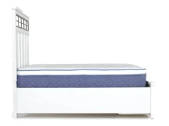 Ashbryn Storage Bed In White, Queen