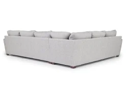 Ashfield Tux Sofa Chaise Sectional In Ashfield Granite, Right Facing