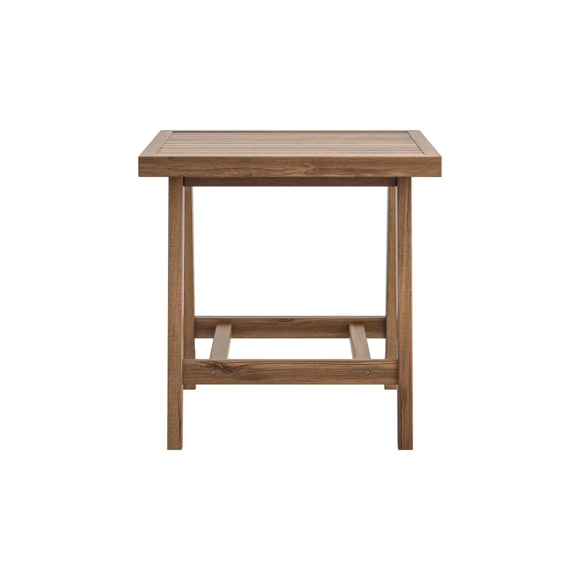 Ashton Outdoor End Table In Brown