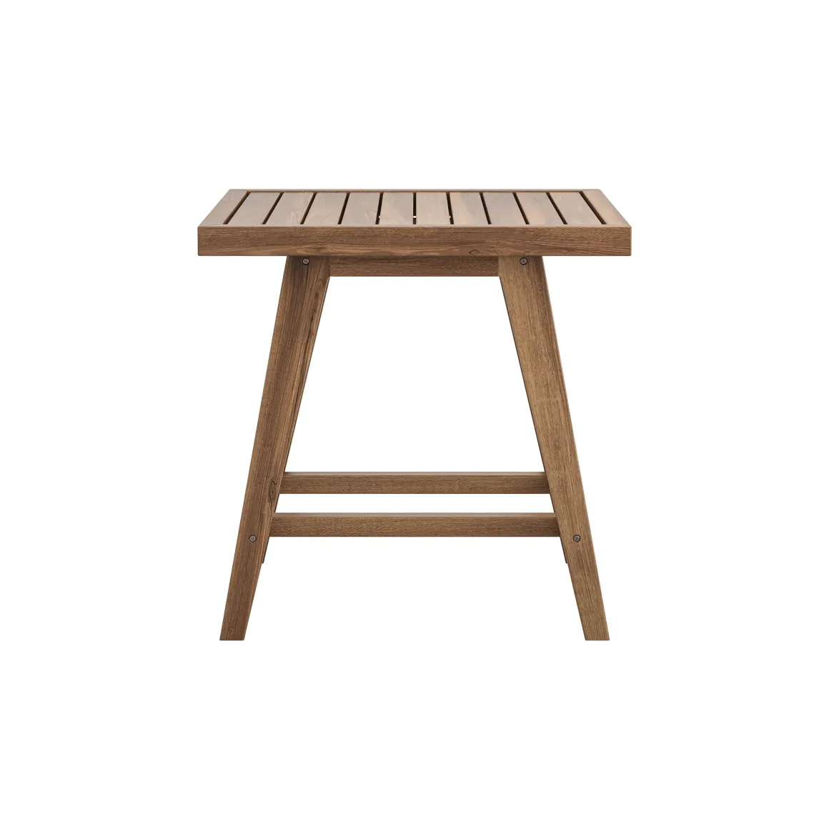 Ashton Outdoor End Table In Brown