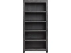 Aspen Valley Bookcase In Ravenwood Black