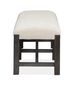 Aspen Valley Dining Bench In Ravenwood Black