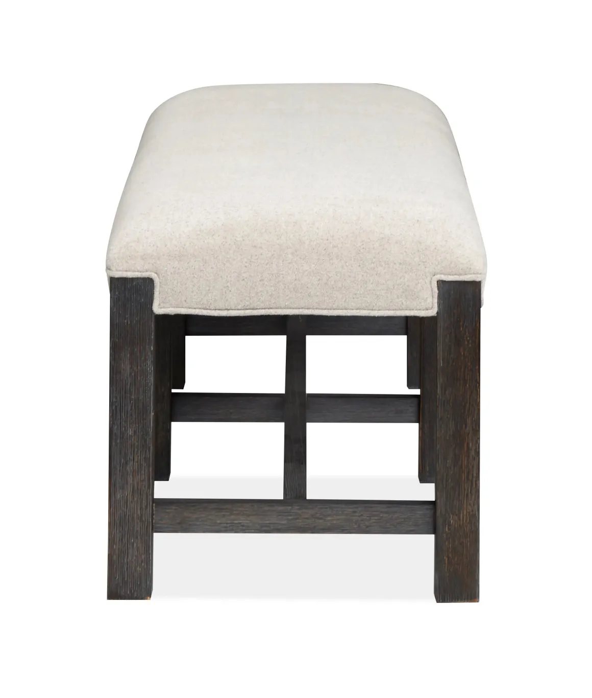 Aspen Valley Dining Bench In Ravenwood Black