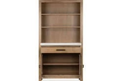 Aspen Valley Display Cabinet In Ravenwood Black