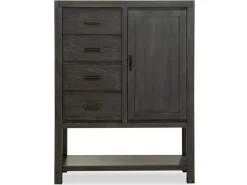 Aspen Valley Door Chest In Sierra Brown