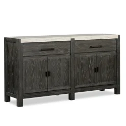 Aspen Valley Sideboard In Sierra Brown