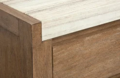 Aspen Valley Sideboard In Sierra Brown