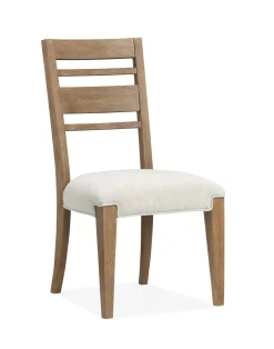 Aspen Valley Stone Top Dining Table, 4 Chairs & Bench In Sierra Brown