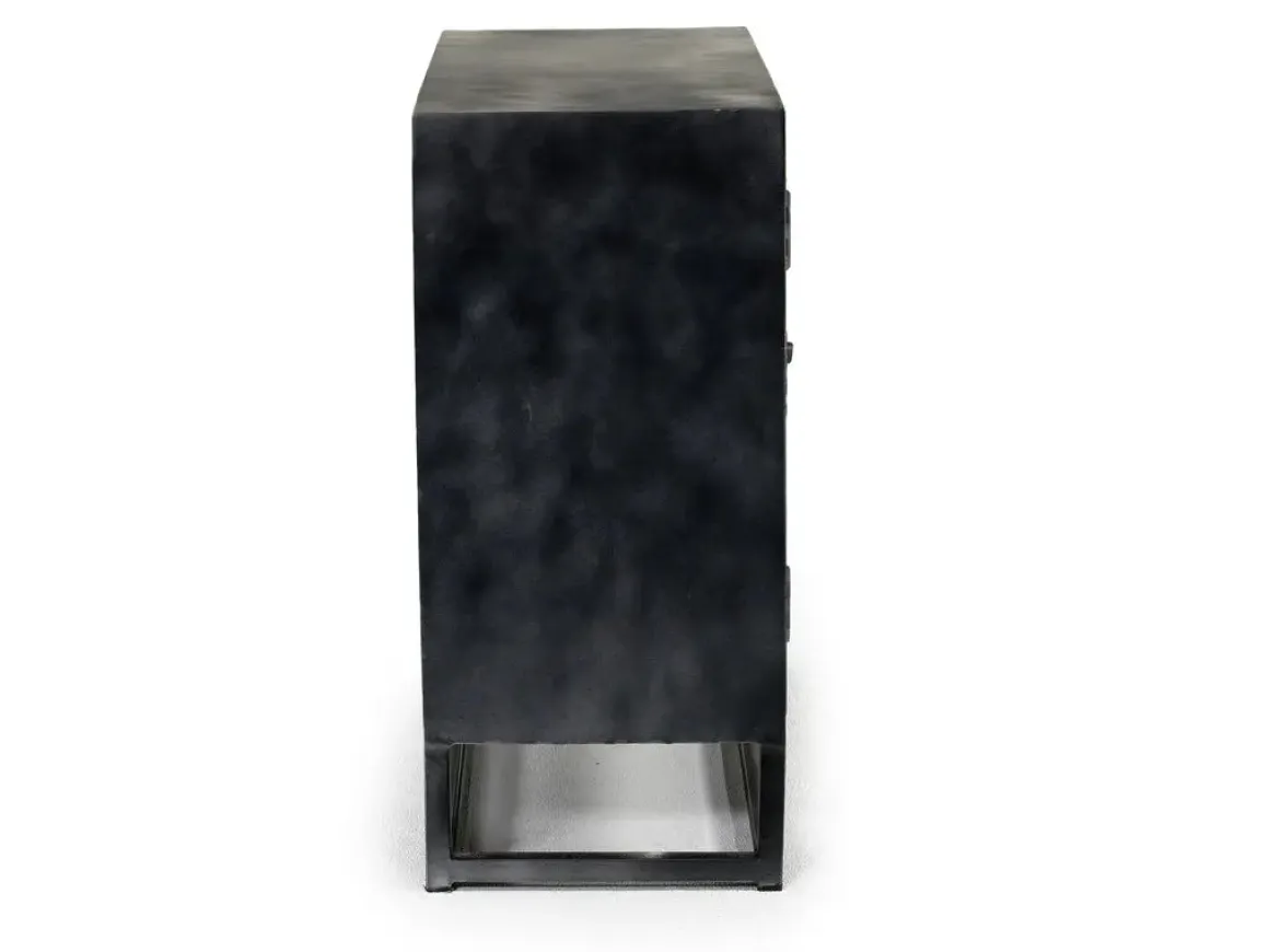 Astral 3 Door Accent Cabinet In Gray