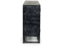 Astral 3 Door Accent Cabinet In Gray