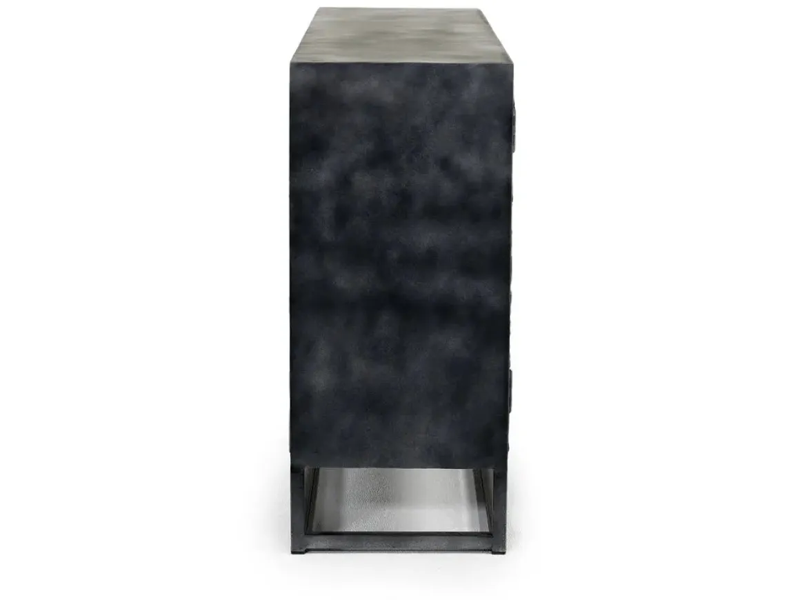 Astral 3 Door Accent Cabinet In Gray