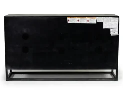 Astral 3 Door Accent Cabinet In Gray