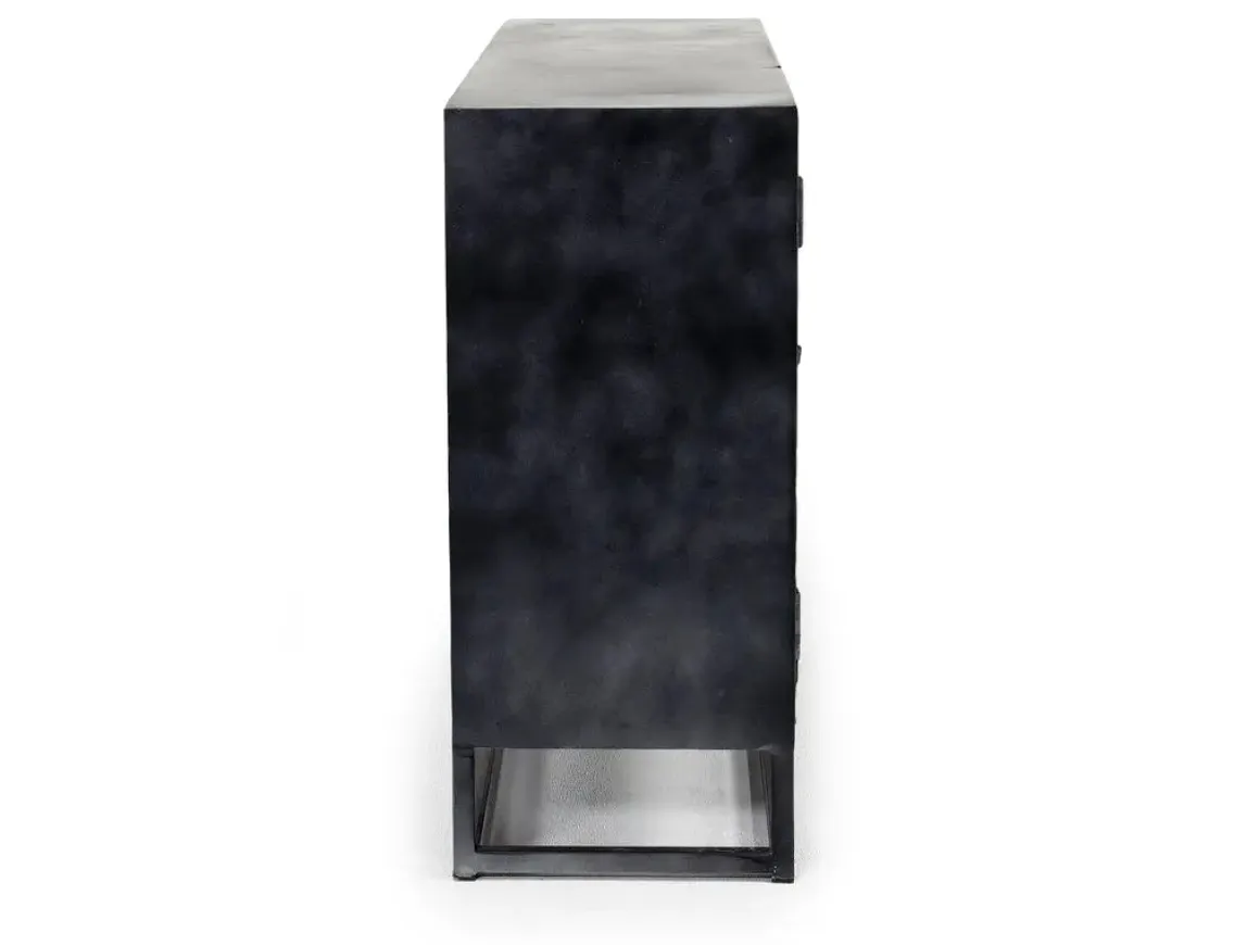 Astral 3 Door Accent Cabinet In Gray