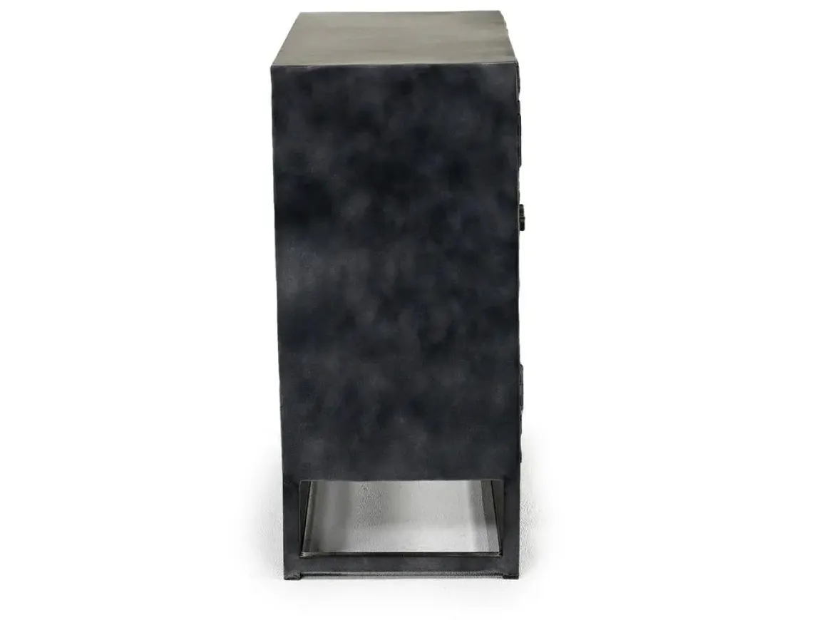 Astral 3 Door Accent Cabinet In Gray