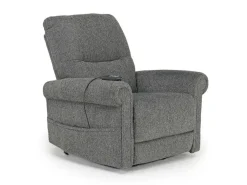 Aureta 2 Power Lift Chair In Charcoal