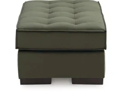 Austen Oversized Ottoman In Olive