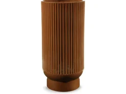 Avalyah Short Indoor/Outdoor Planter Vase In Burnt Umber