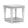 Avril End Table In Silver