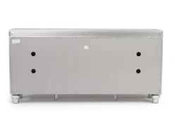 Avril Media Console In Silver, 70 Inch