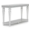Avril Sofa Table In Silver