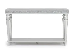Avril Sofa Table In Silver