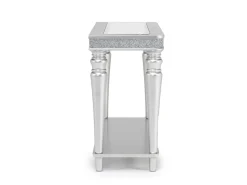 Avril Sofa Table In Silver