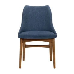 Azalea Side Chair In Blue, Set Of 2