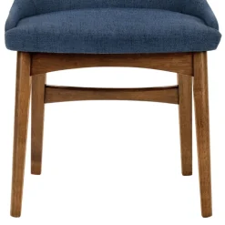 Azalea Side Chair In Blue, Set Of 2