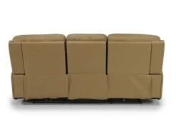 Banks 3 Power Sofa In Chesapeake Charcoal Leather