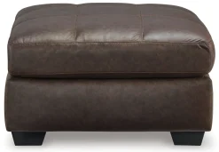 Barlin Mills Ottoman In Carbon