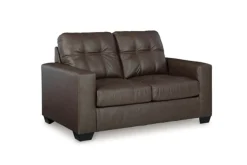 Barlin Mills Sofa & Loveseat In Carbon