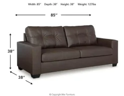 Barlin Mills Sofa In Carbon