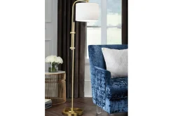 Baronvale Floor Lamp In Black