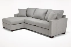 Barrett Reversible Sofa Chaise In Fisk Smoke