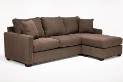 Barrett Reversible Sofa Chaise In Fisk Smoke