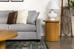 Barrett Reversible Sofa Chaise In Fisk Smoke