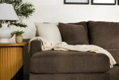 Barrett Reversible Sofa Chaise In Fisk Smoke