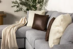 Barrett Reversible Sofa Chaise In Fisk Smoke