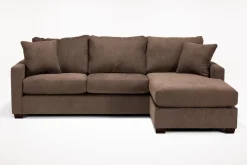 Barrett Reversible Sofa Chaise In Fisk Smoke