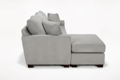 Barrett Reversible Sofa Chaise In Fisk Smoke