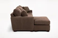 Barrett Reversible Sofa Chaise In Fisk Smoke