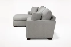 Barrett Reversible Sofa Chaise In Fisk Smoke